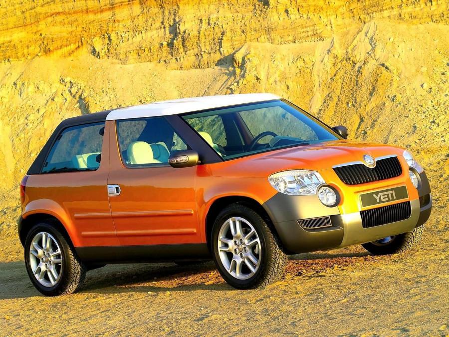  Skoda Yeti II Concept 2005 года  (фото 34 из 45)